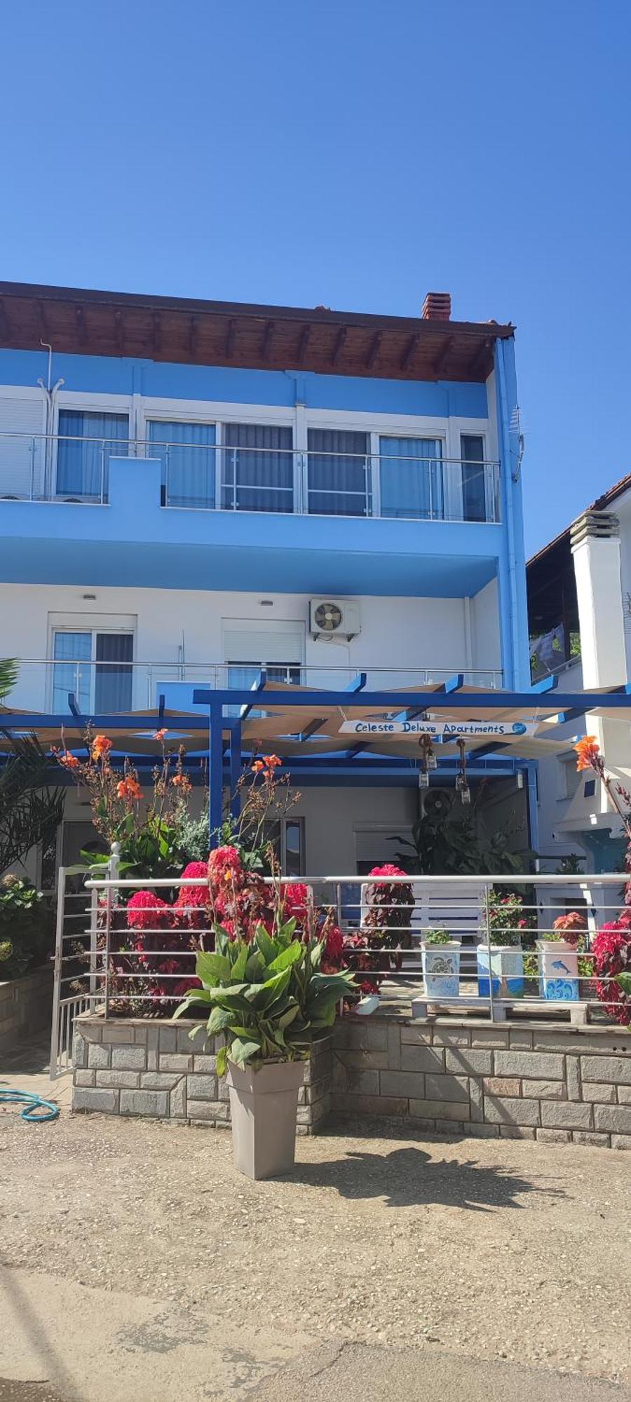 Celeste Deluxe Apartments Skala Potamia  Ngoại thất bức ảnh