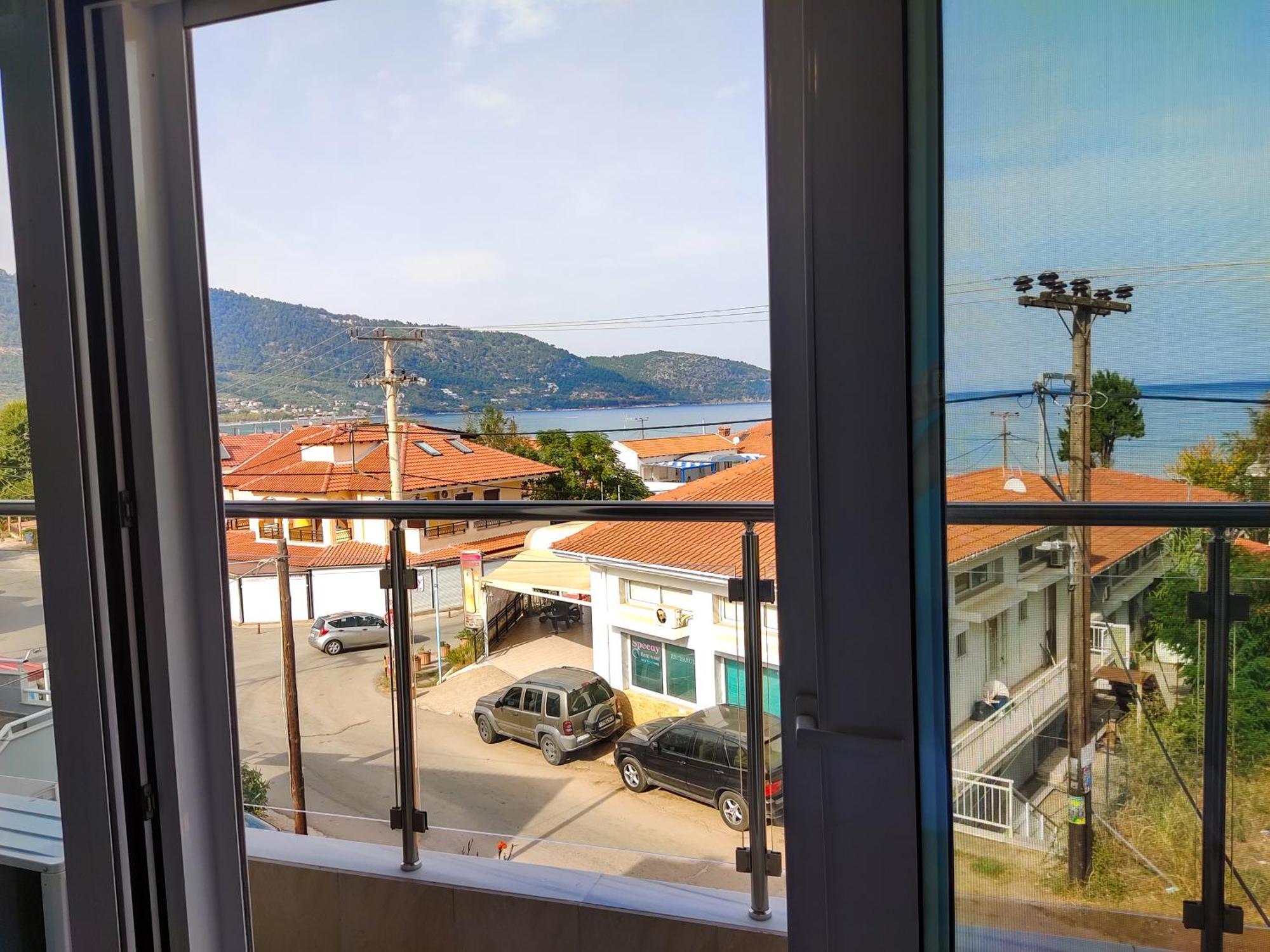 Celeste Deluxe Apartments Skala Potamia  Ngoại thất bức ảnh