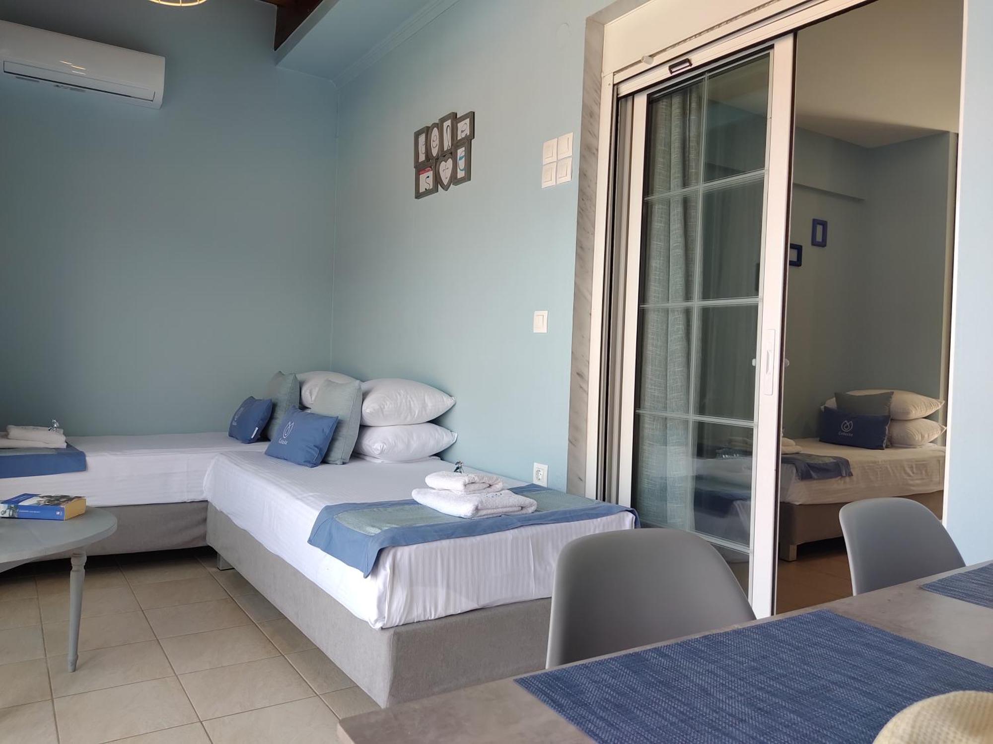 Celeste Deluxe Apartments Skala Potamia  Ngoại thất bức ảnh