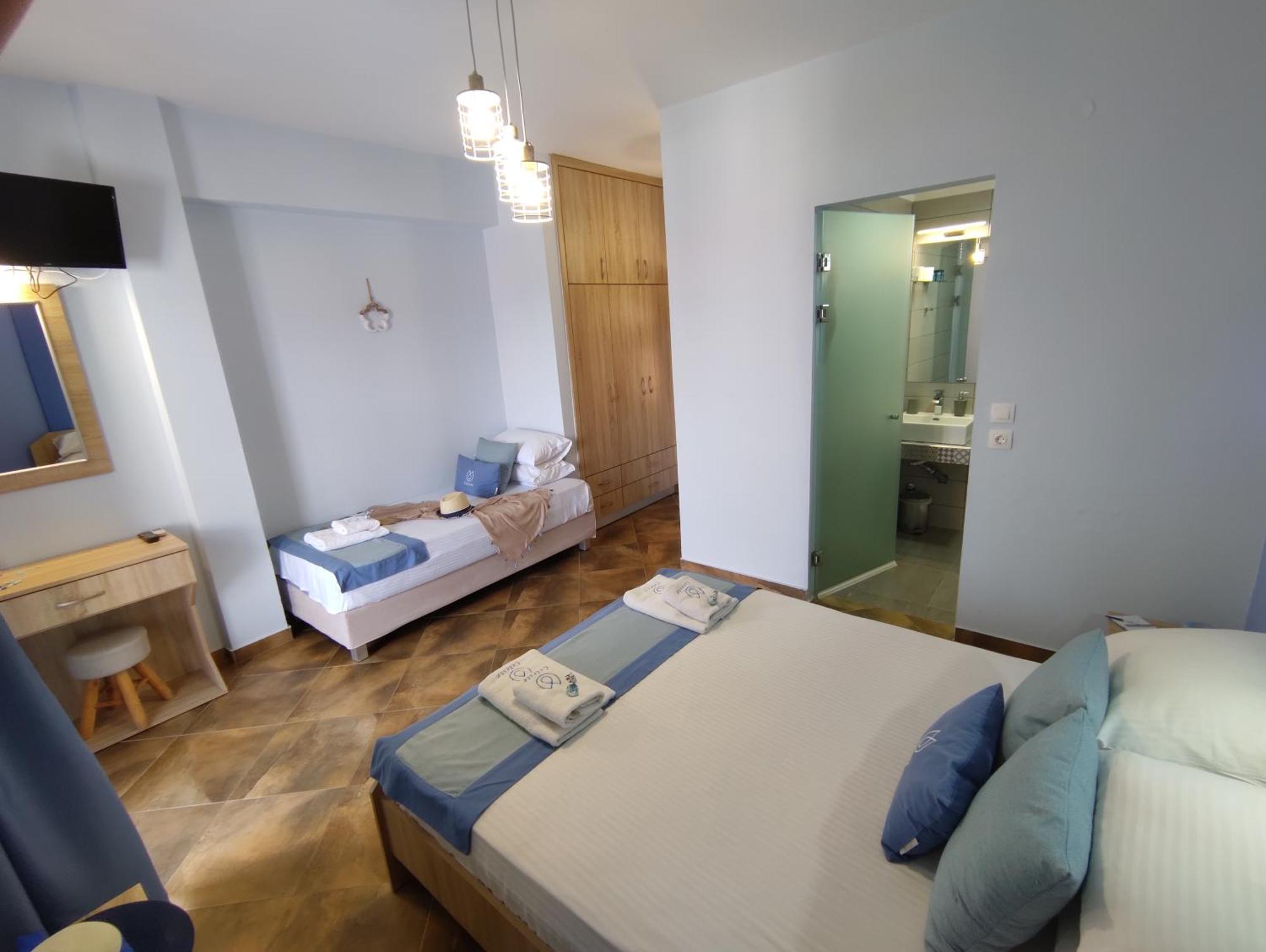 Celeste Deluxe Apartments Skala Potamia  Ngoại thất bức ảnh