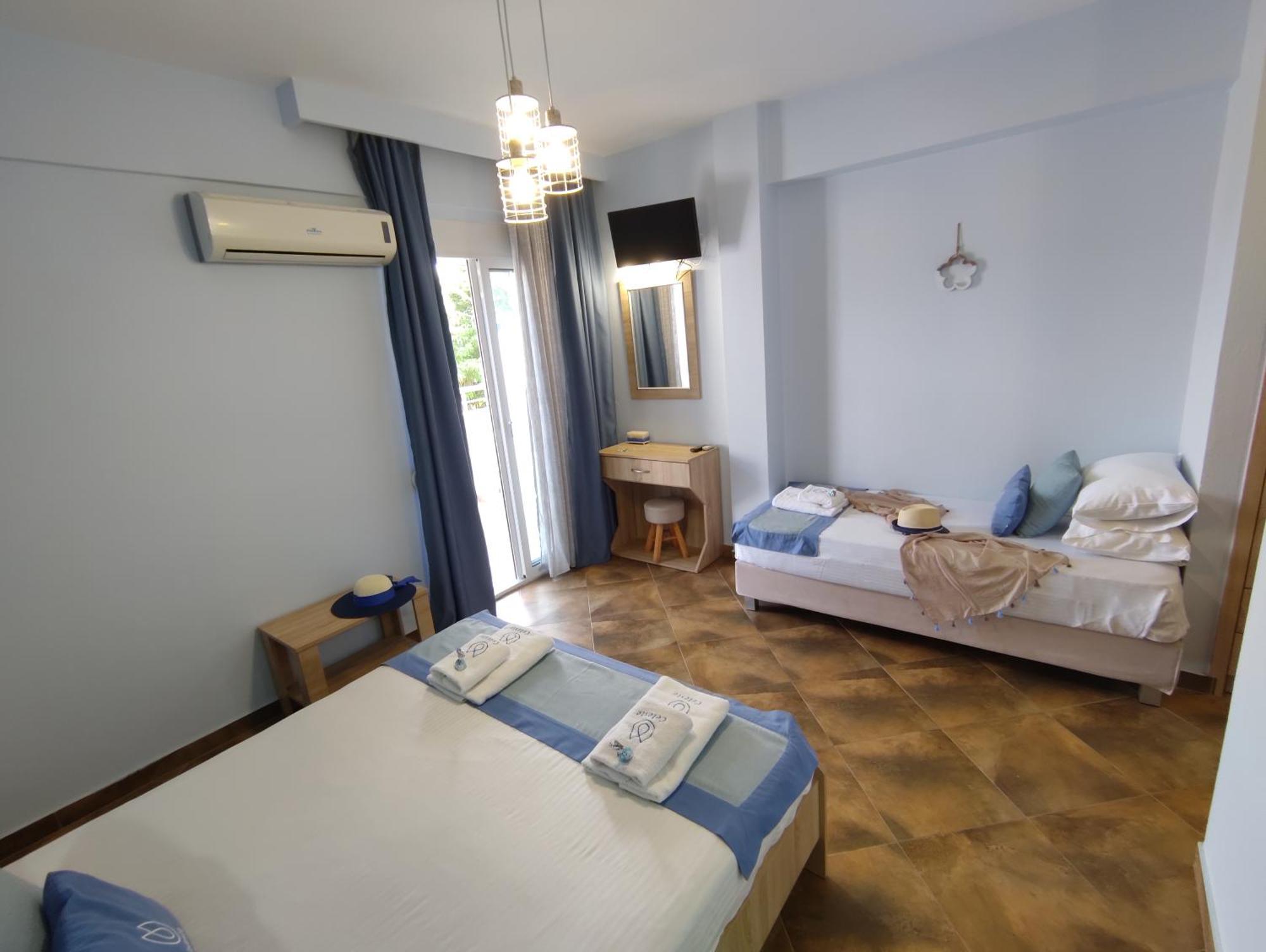 Celeste Deluxe Apartments Skala Potamia  Ngoại thất bức ảnh