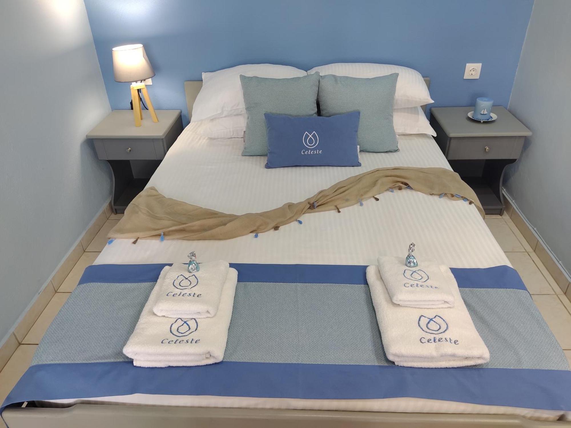 Celeste Deluxe Apartments Skala Potamia  Ngoại thất bức ảnh