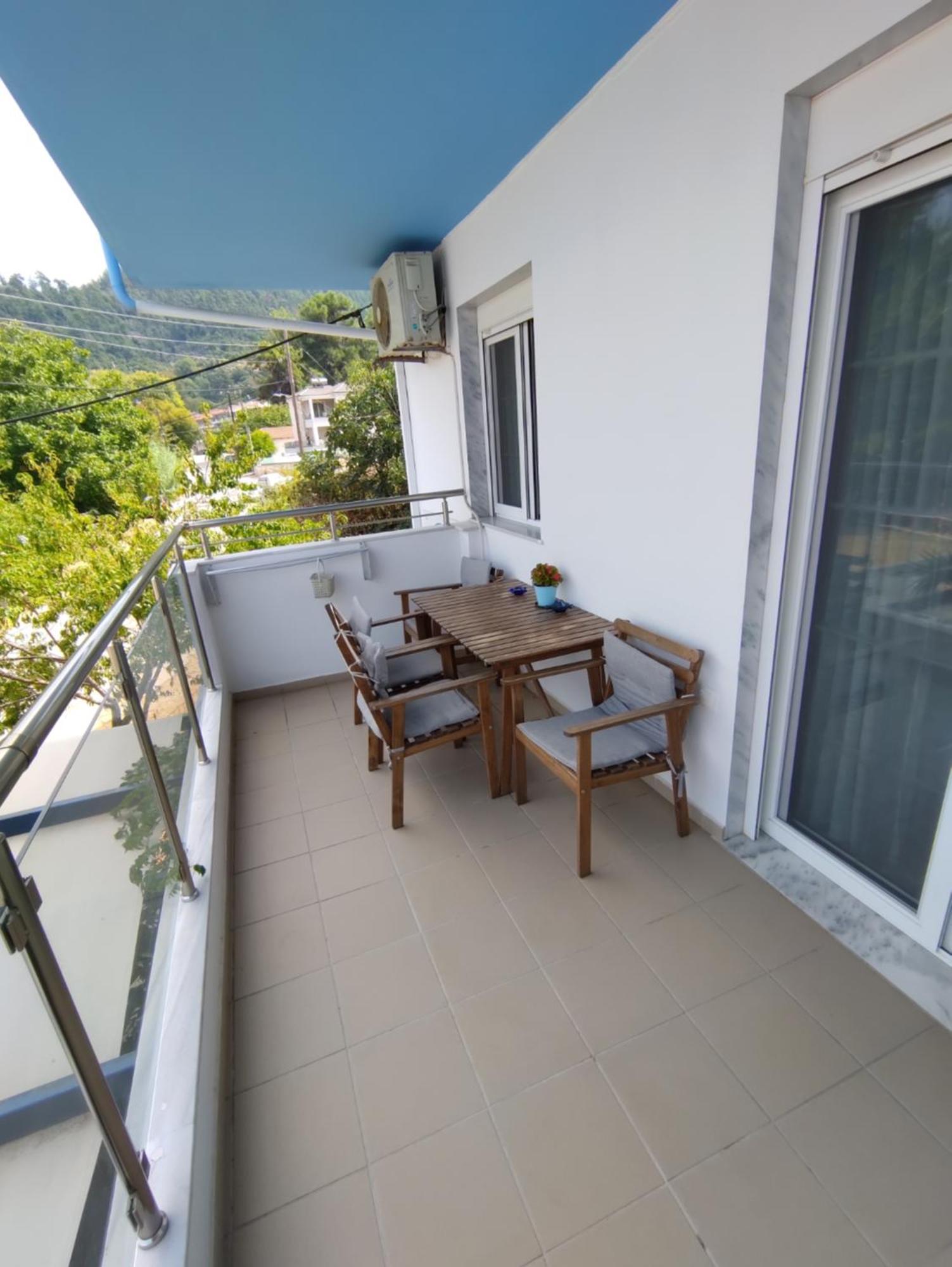 Celeste Deluxe Apartments Skala Potamia  Ngoại thất bức ảnh